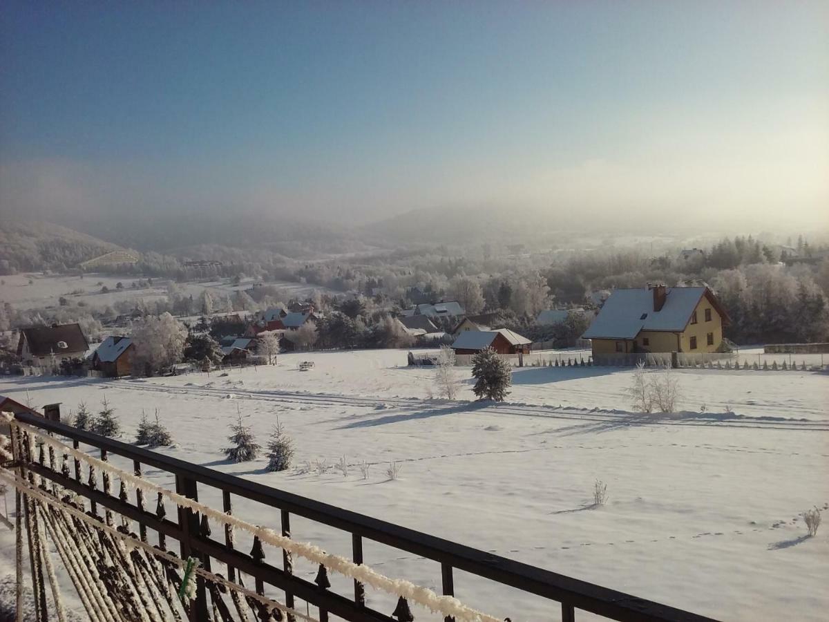 Pokoje Panorama Wysowa-Zdrój Esterno foto