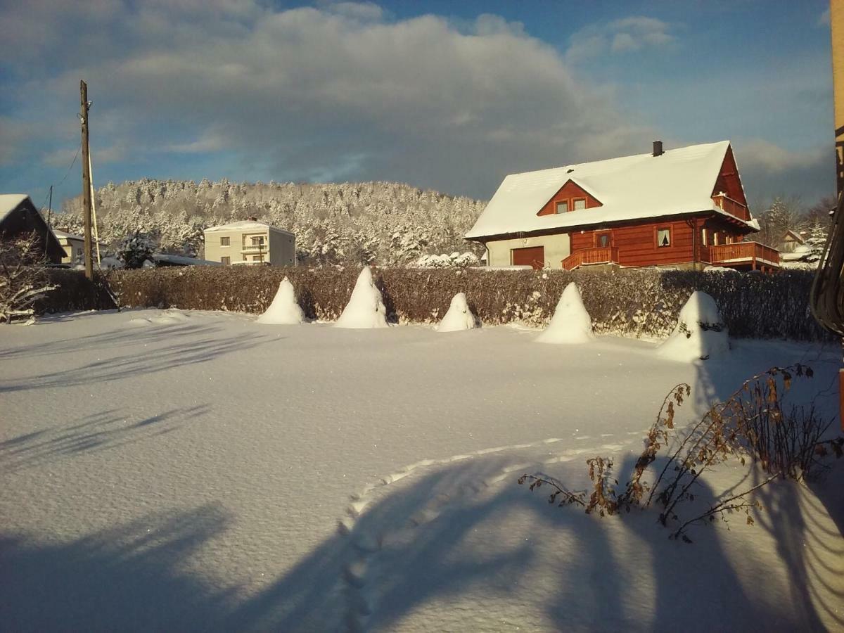 Pokoje Panorama Wysowa-Zdrój Esterno foto