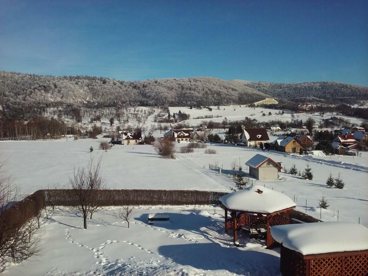 Pokoje Panorama Wysowa-Zdrój Esterno foto